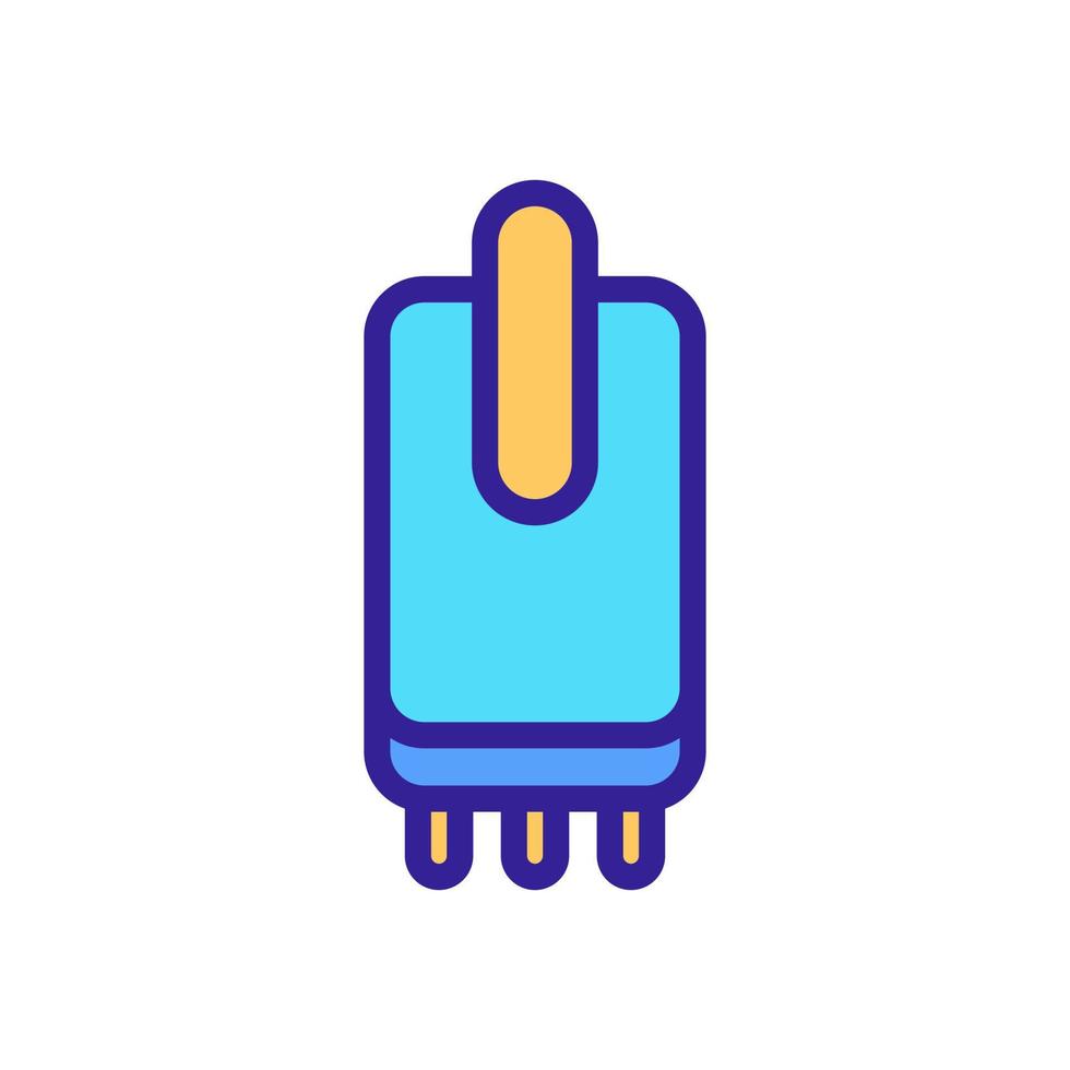 anti cellulite massager icon vector outline illustration