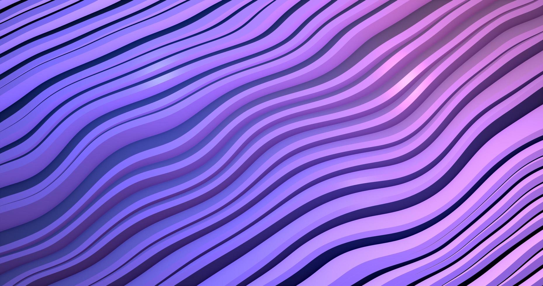 Abstract background of purple diagonal gradient unusual shiny bright beautiful lines and moving wave photo