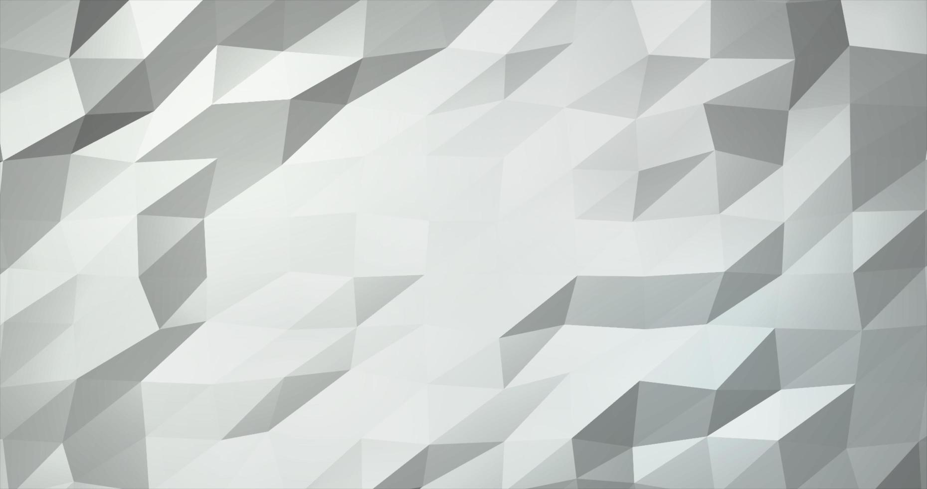 Abstract moving triangles black and white low poly digital futuristic. Abstract background photo