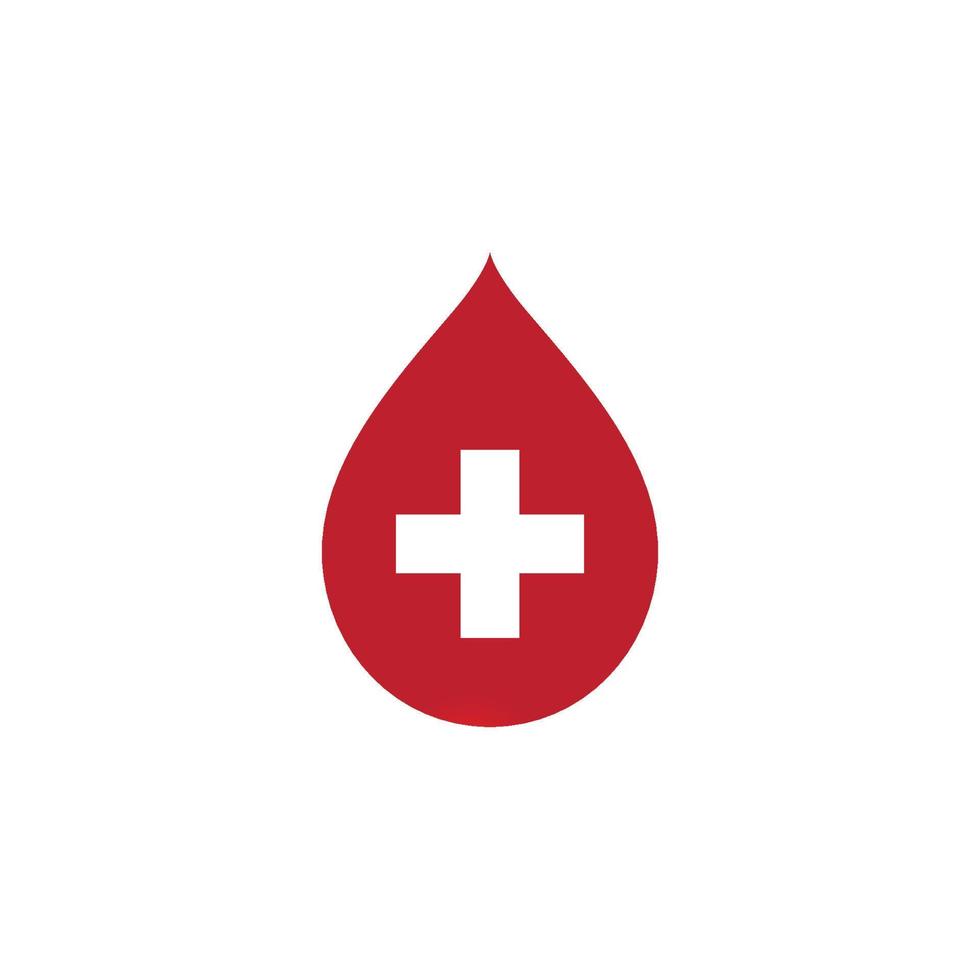 Blood ilustration logo vector