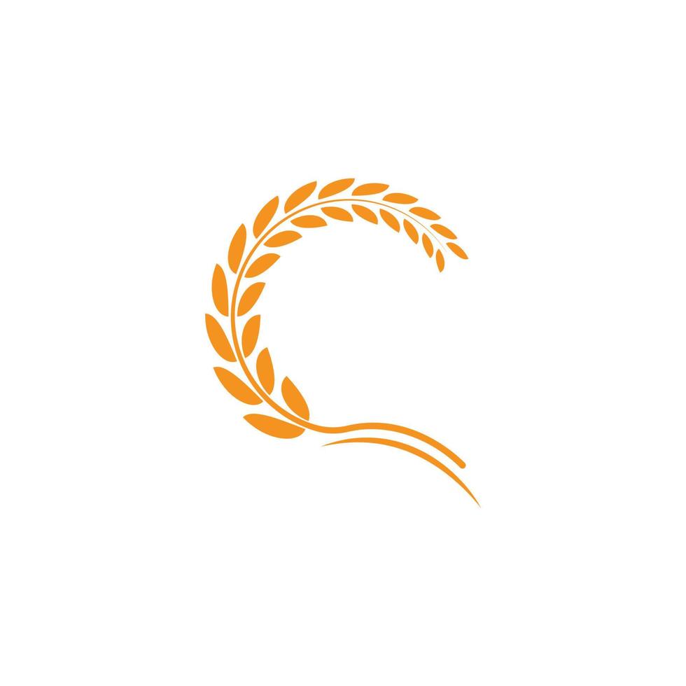 rice logo vector