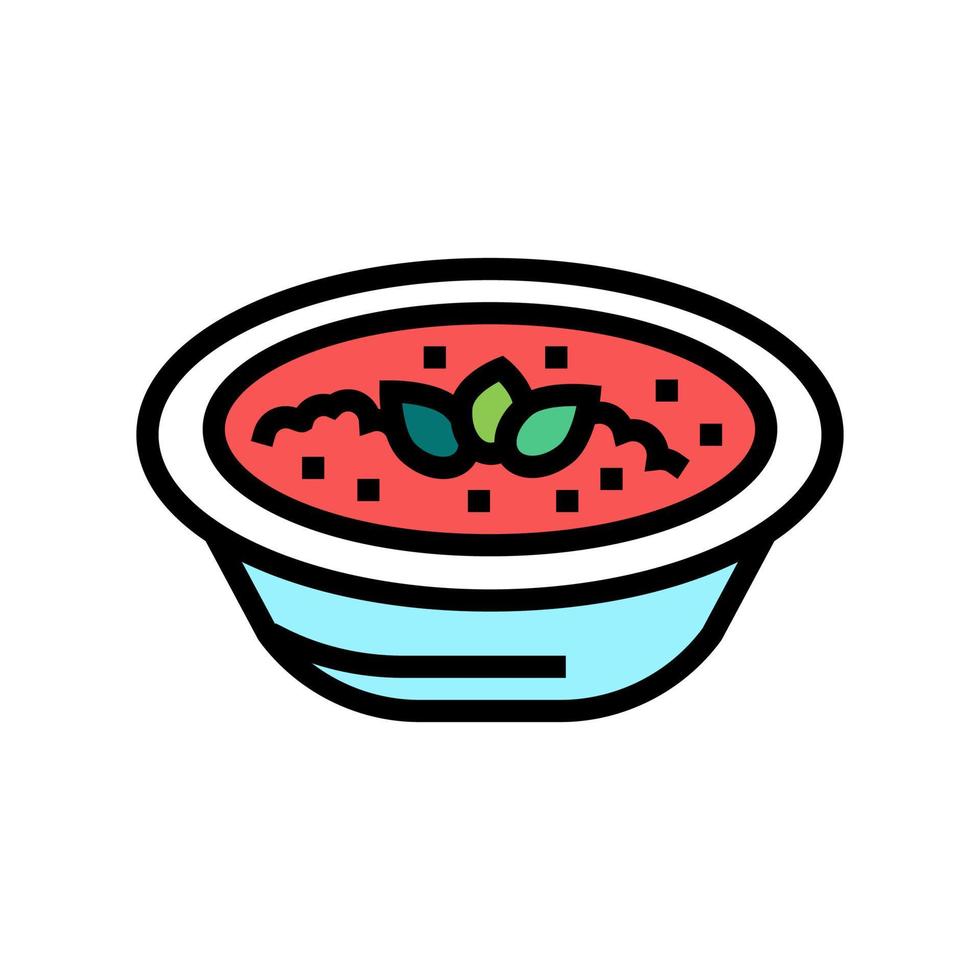 cook with tomato ingredient color icon vector illustration