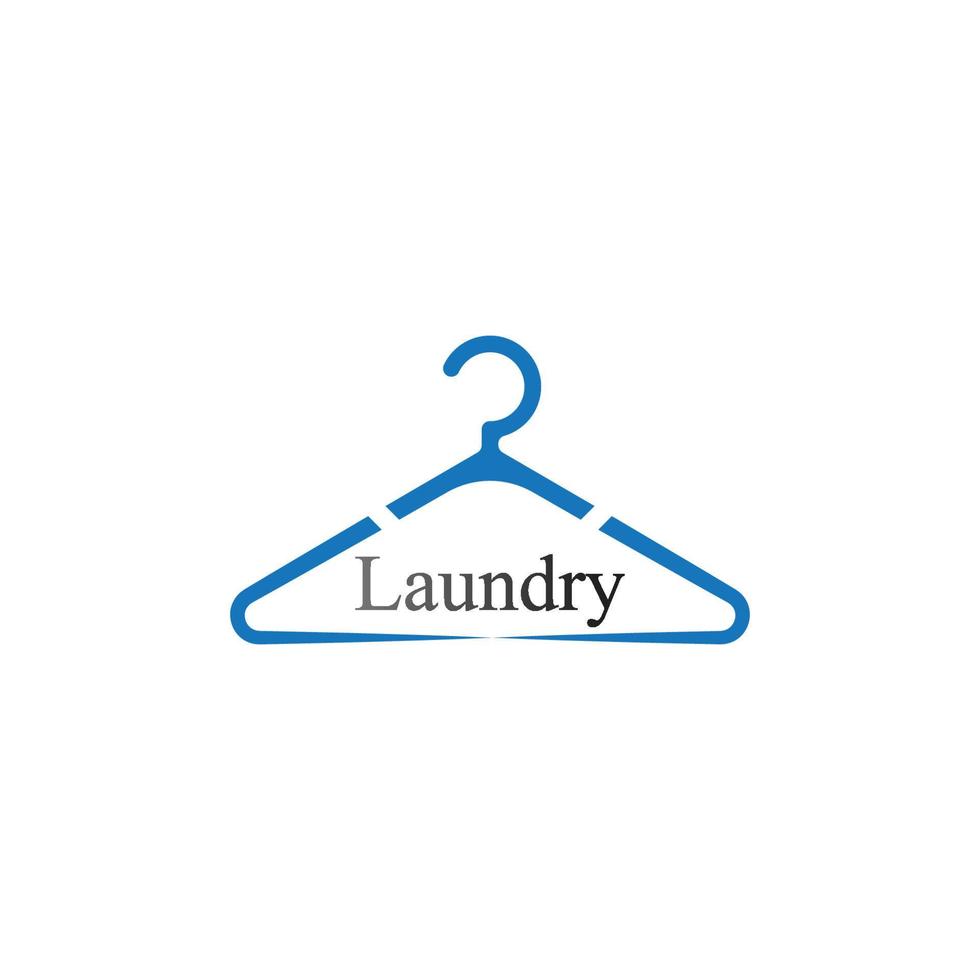 Laundry logo vector