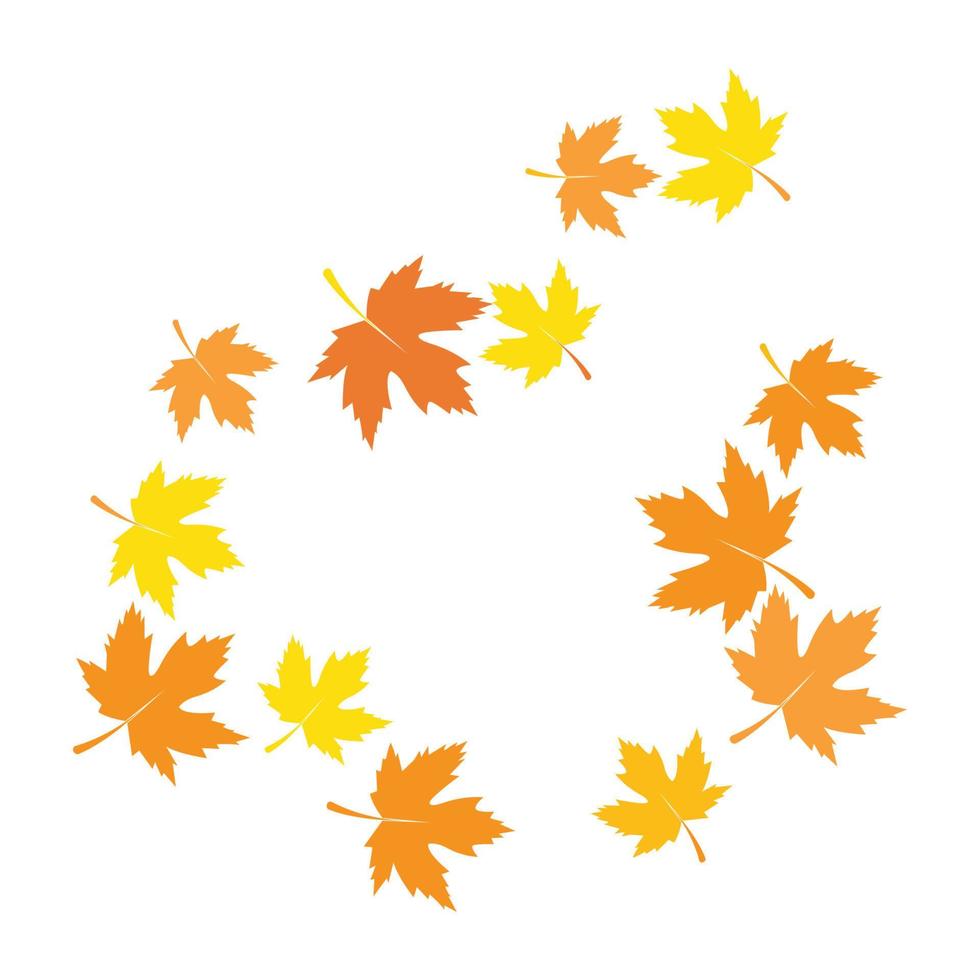 autumn Leaf background vector