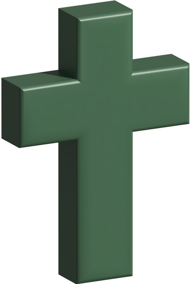 3d illustration du symbole christiani png