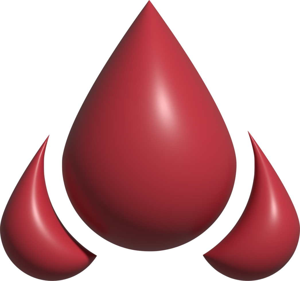 3d illustration of blood png