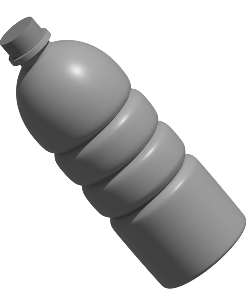 3d, illustration, de, bouteille png