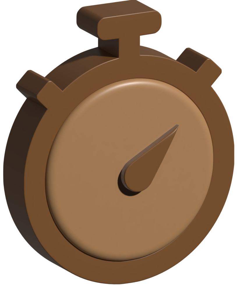 3d illustration of stopwatch png
