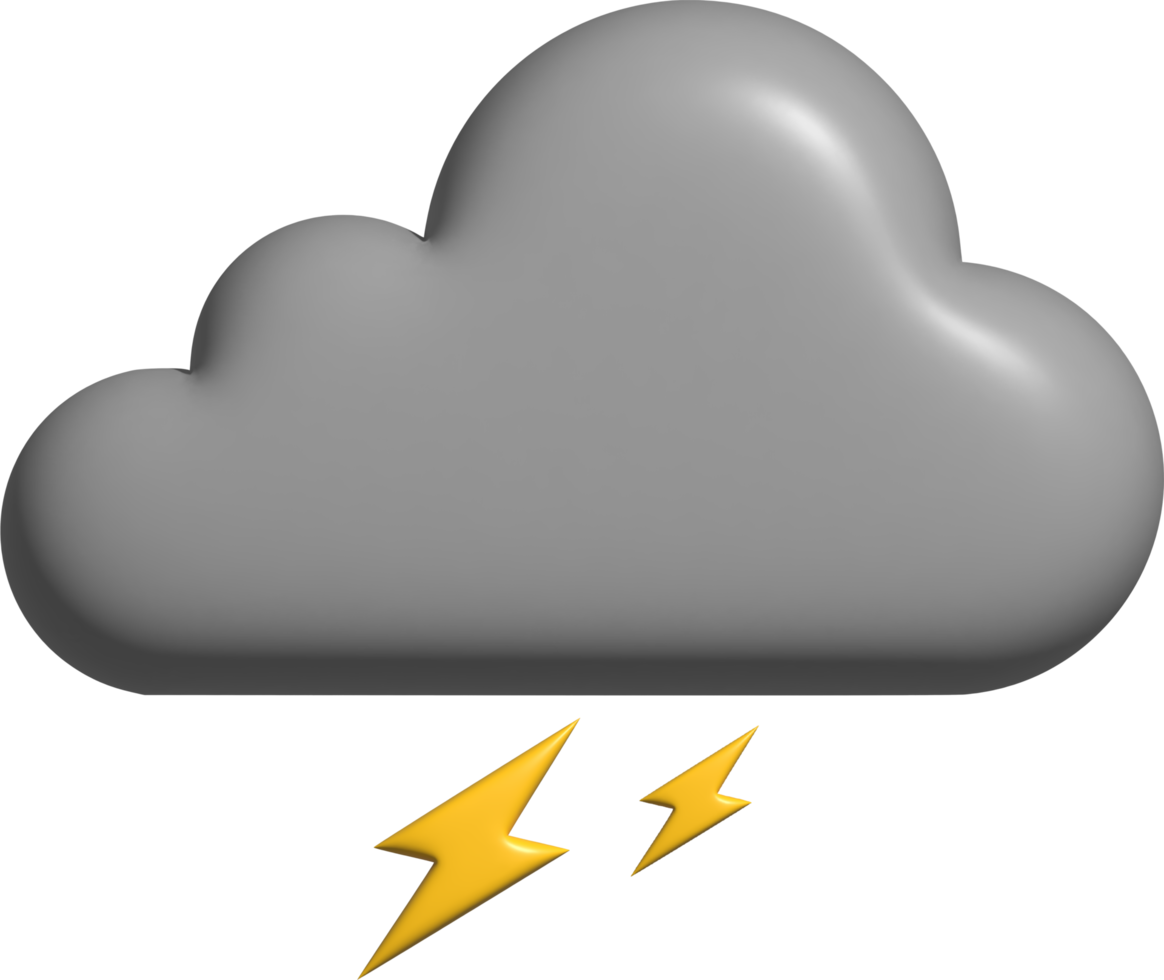 3d illustration of cloud png