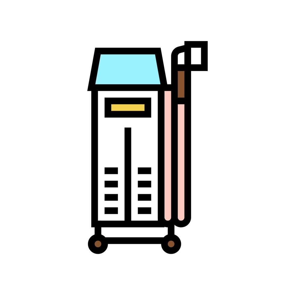 laser hair removal color icon vector illustration 18781299 Vector Art