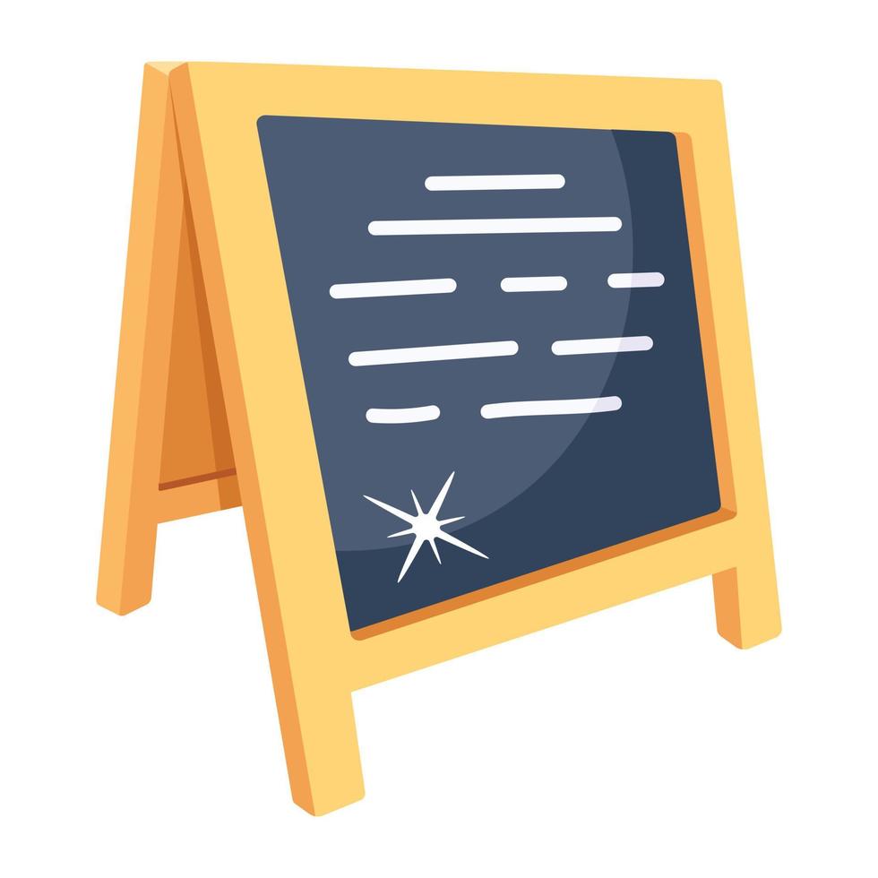 Trendy Blackboard Concepts vector