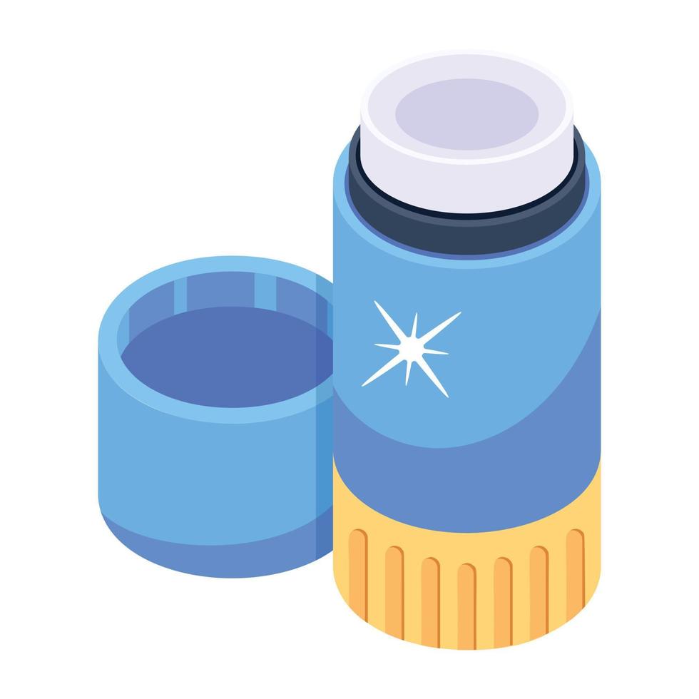 Trendy Glue Stick vector