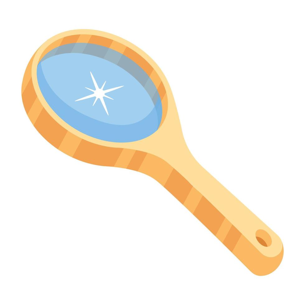 Trendy Magnifier Concepts vector