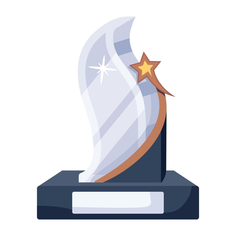 Trendy Show Award vector