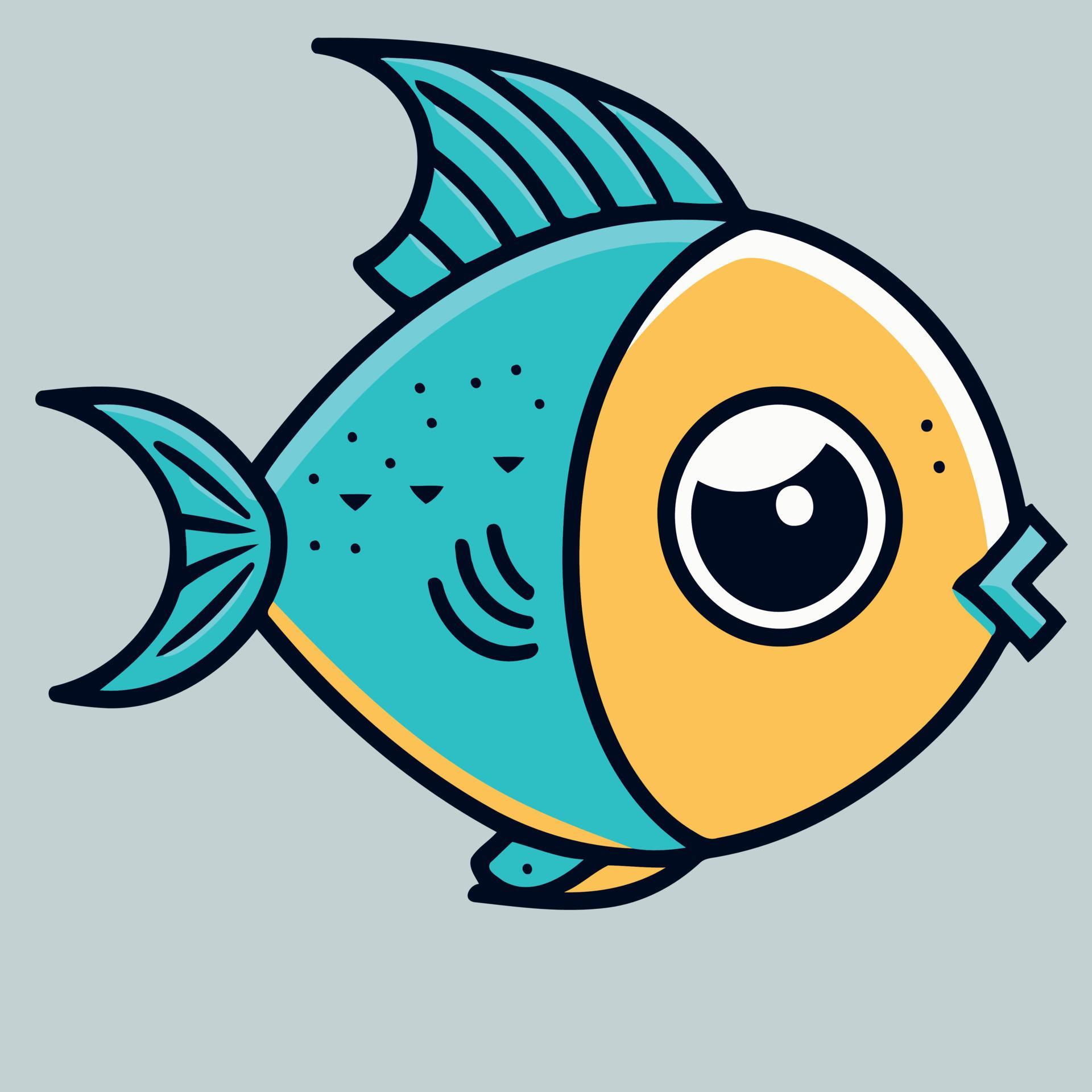 Fish aquatic animal 18782322 Vector Art at Vecteezy