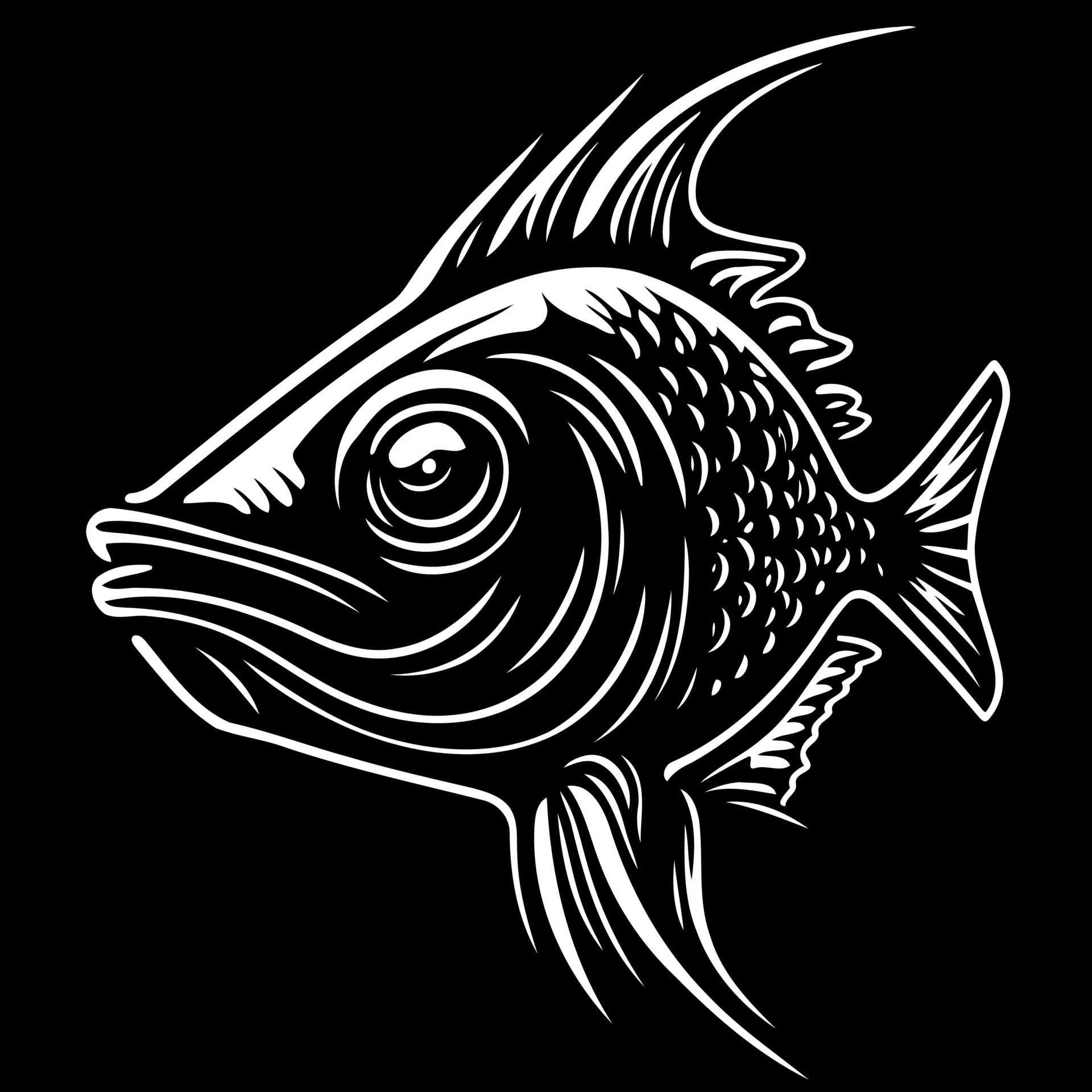 fish aquatic animal 18782391 Vector Art at Vecteezy
