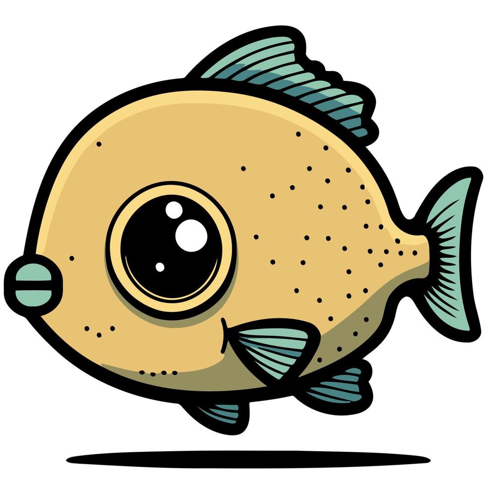 Fish aquatic animal vector