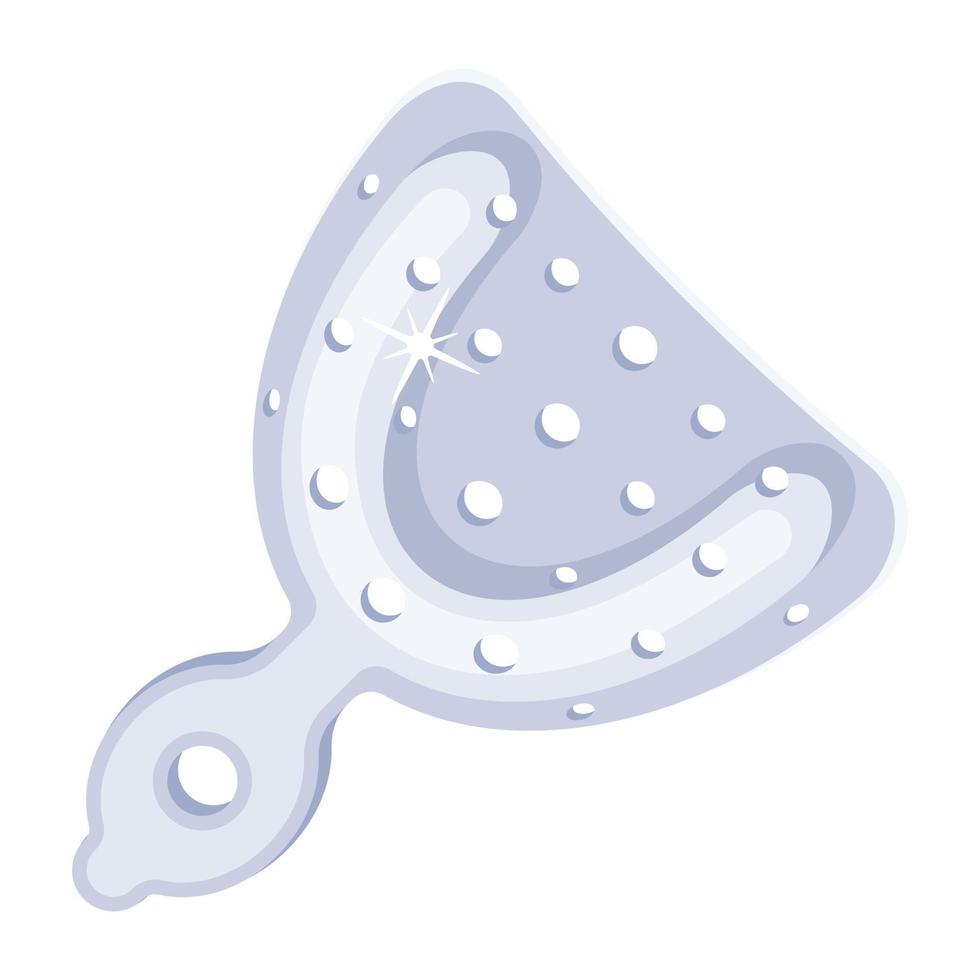 Trendy Impression Tray vector