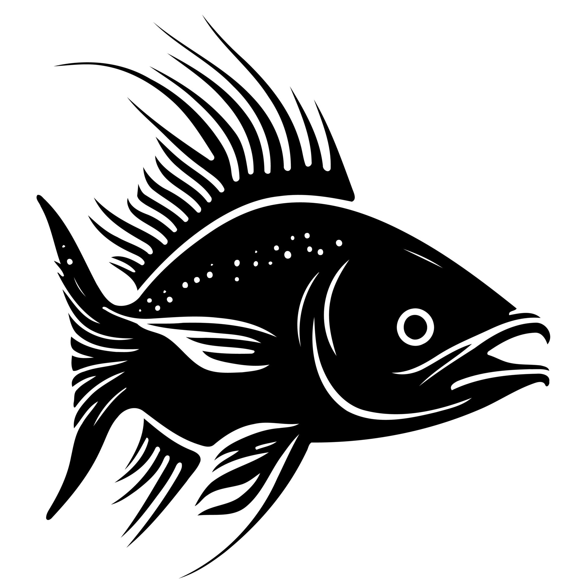fish aquatic animal 18782865 Vector Art at Vecteezy