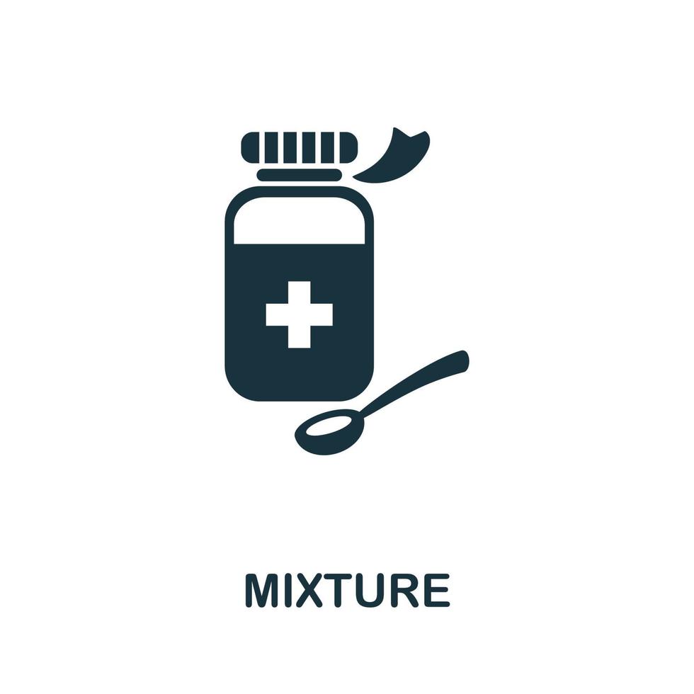 Mixture icon set. Four elements in diferent styles from medicine icons collection. Creative mixture icons filled, outline, colored and flat symbols vector