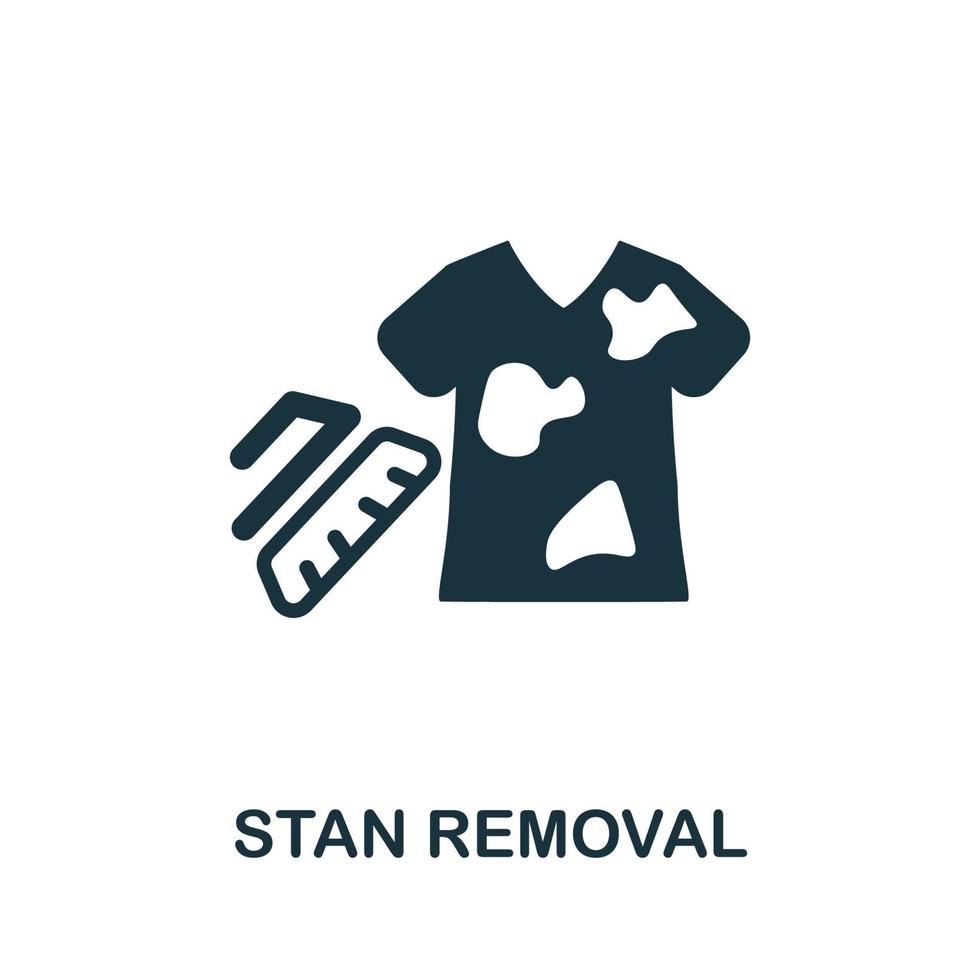 Stan Removal icon. Simple illustration from laundry collection. Creative Stan Removal icon for web design, templates, infographics and more vector
