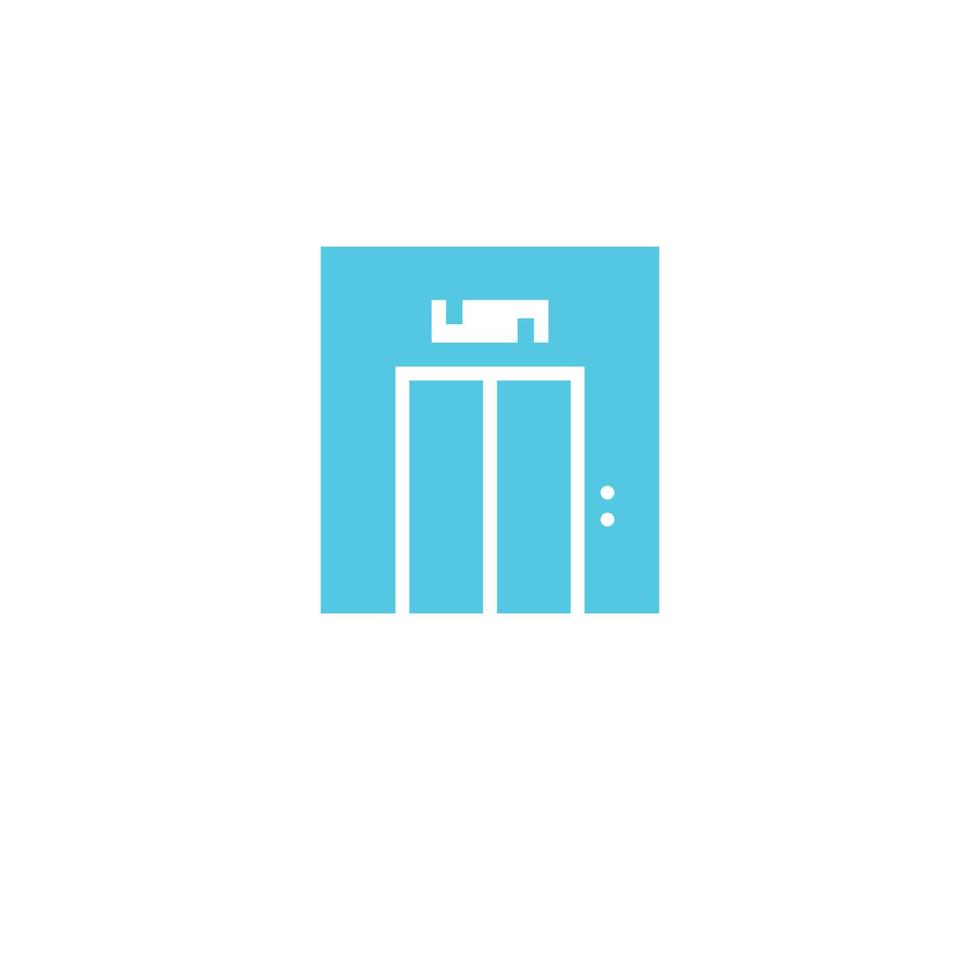 Elevator icon. Monochrome simple element from mall collection. Creative Elevator icon for web design, templates, infographics and more vector