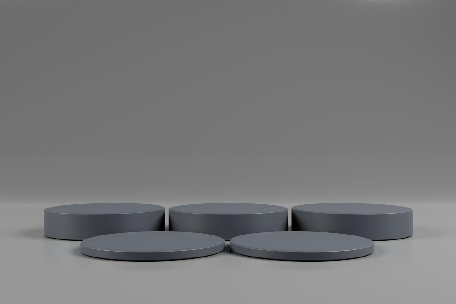 elegant 3d rendering minimalist podium scene for product display. 3d illustration photo