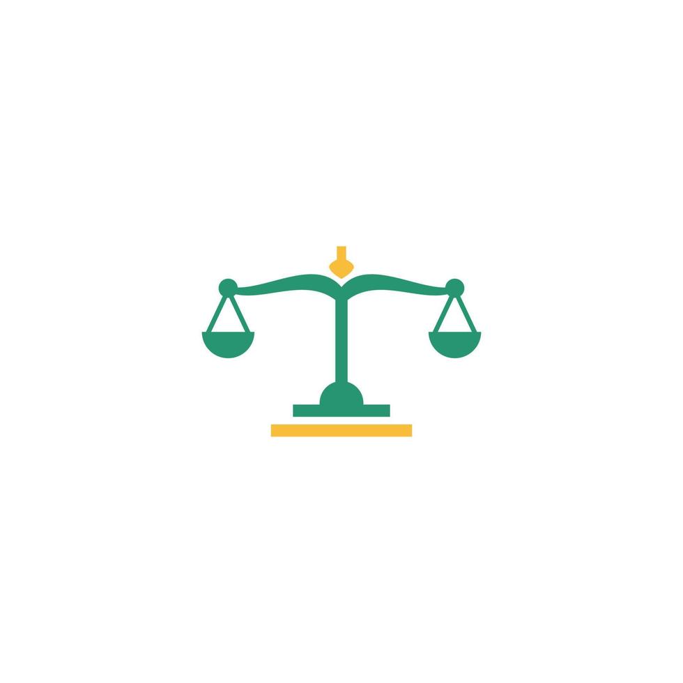 premium justice law firm law symbol logo design vector