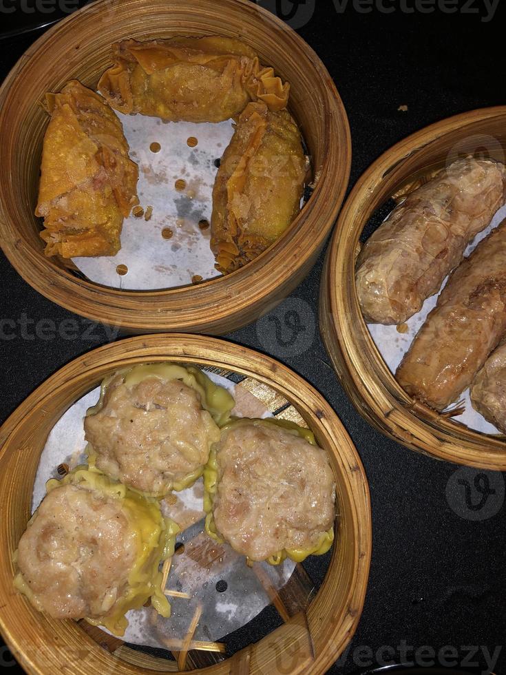 comida dim sum foto