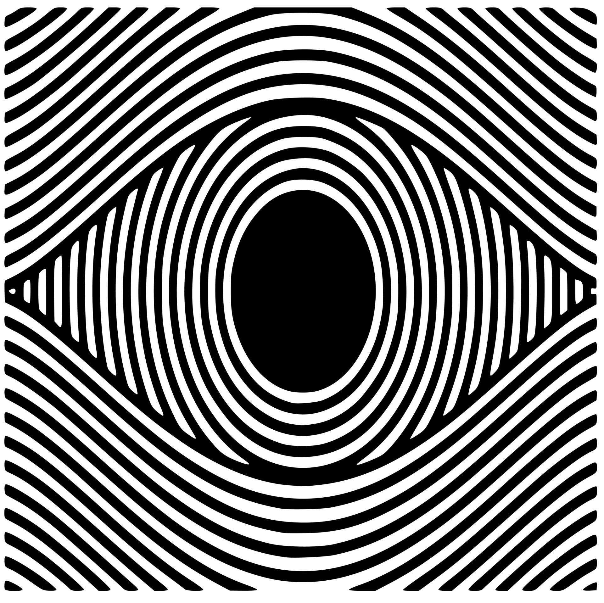 Black and white vector abstract art 18785278 Vector Art at Vecteezy