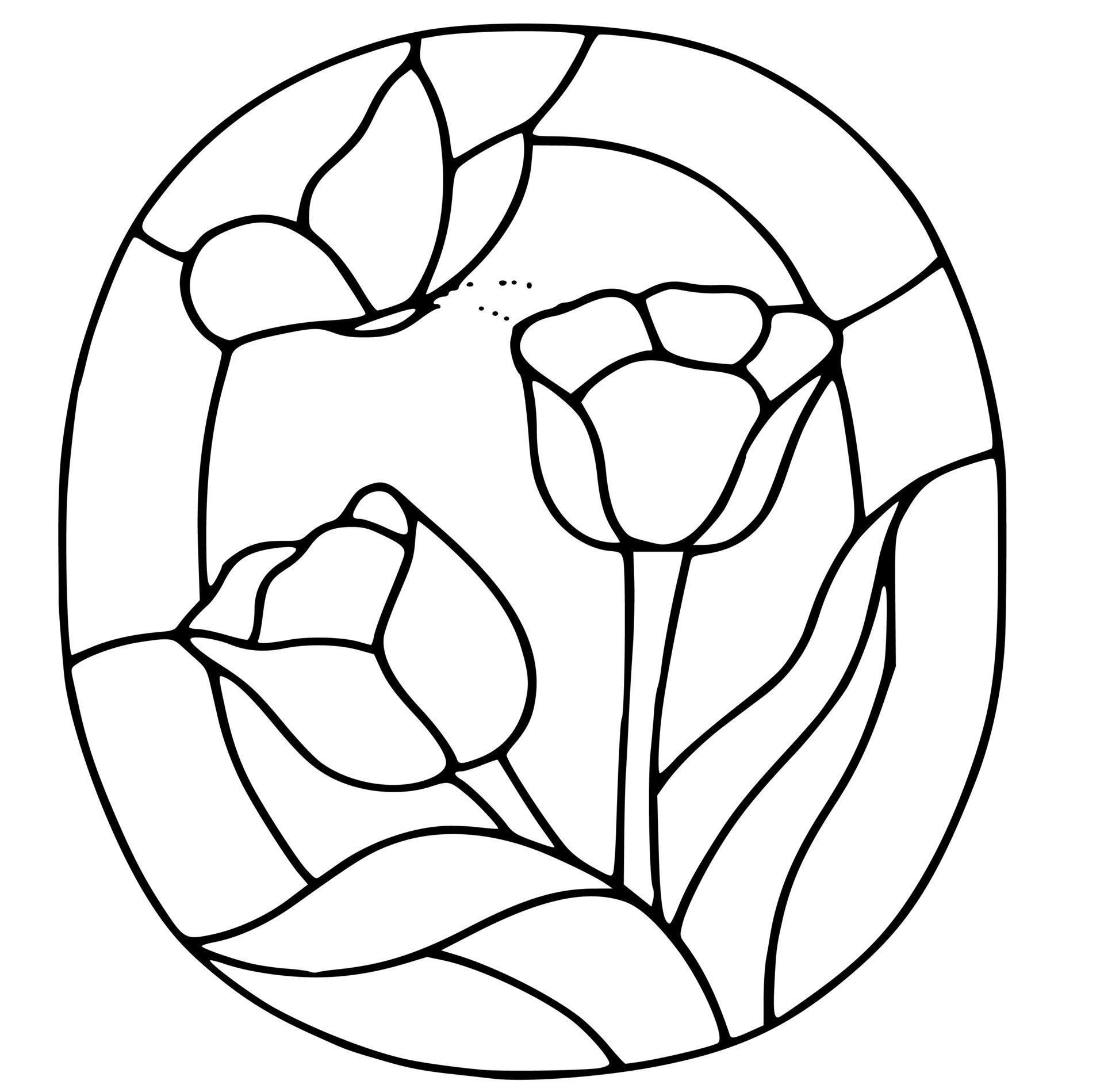 Black and white stained glass template and patterns 18785283 Vector Art Black and white stained glass template and patterns 18785283 Vector Art