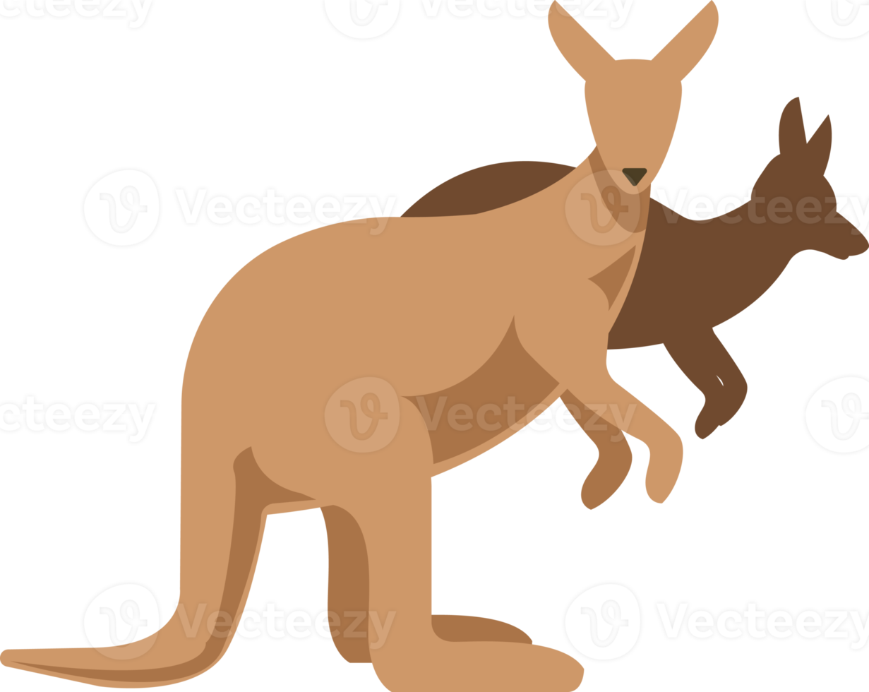 Australie kangourou célèbre animal png