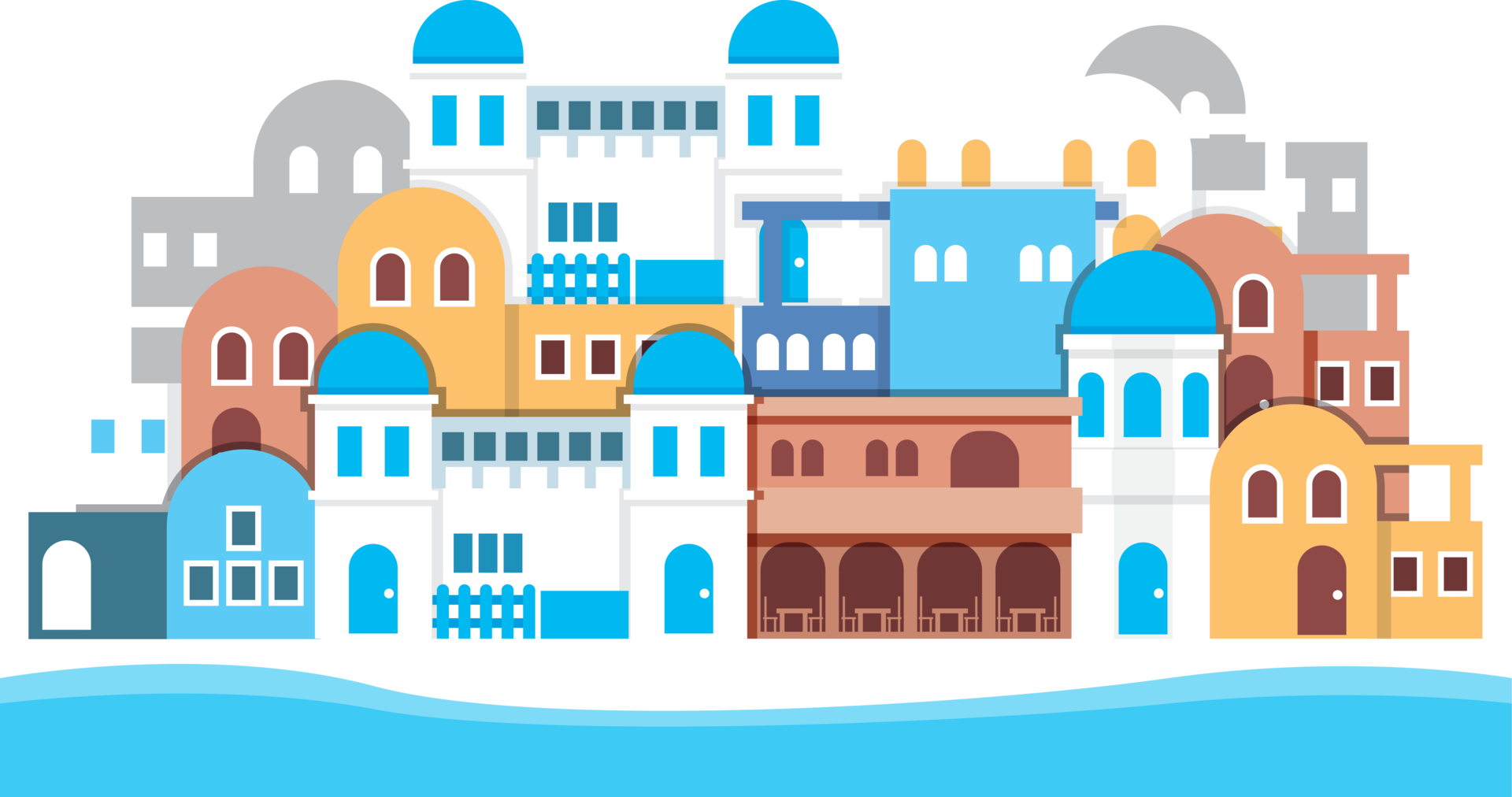 Greece famous building landmark travel 18787160 PNG