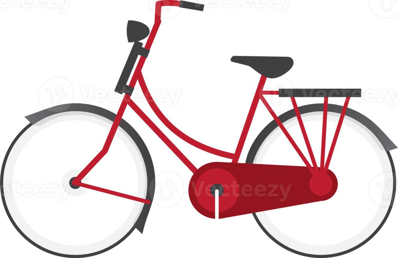 Netherland bicycle transport illustration png