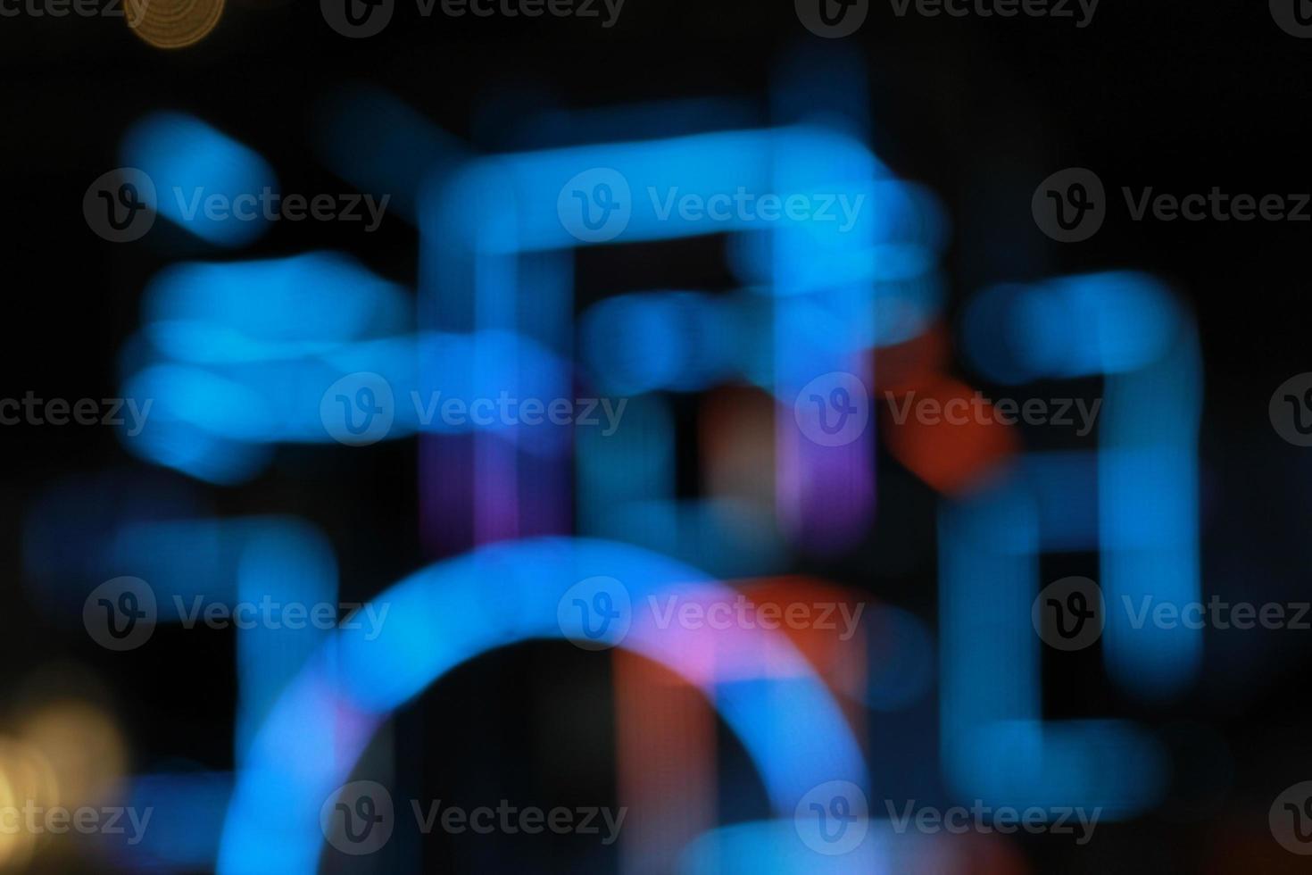 line light bokeh in drum box shape photo