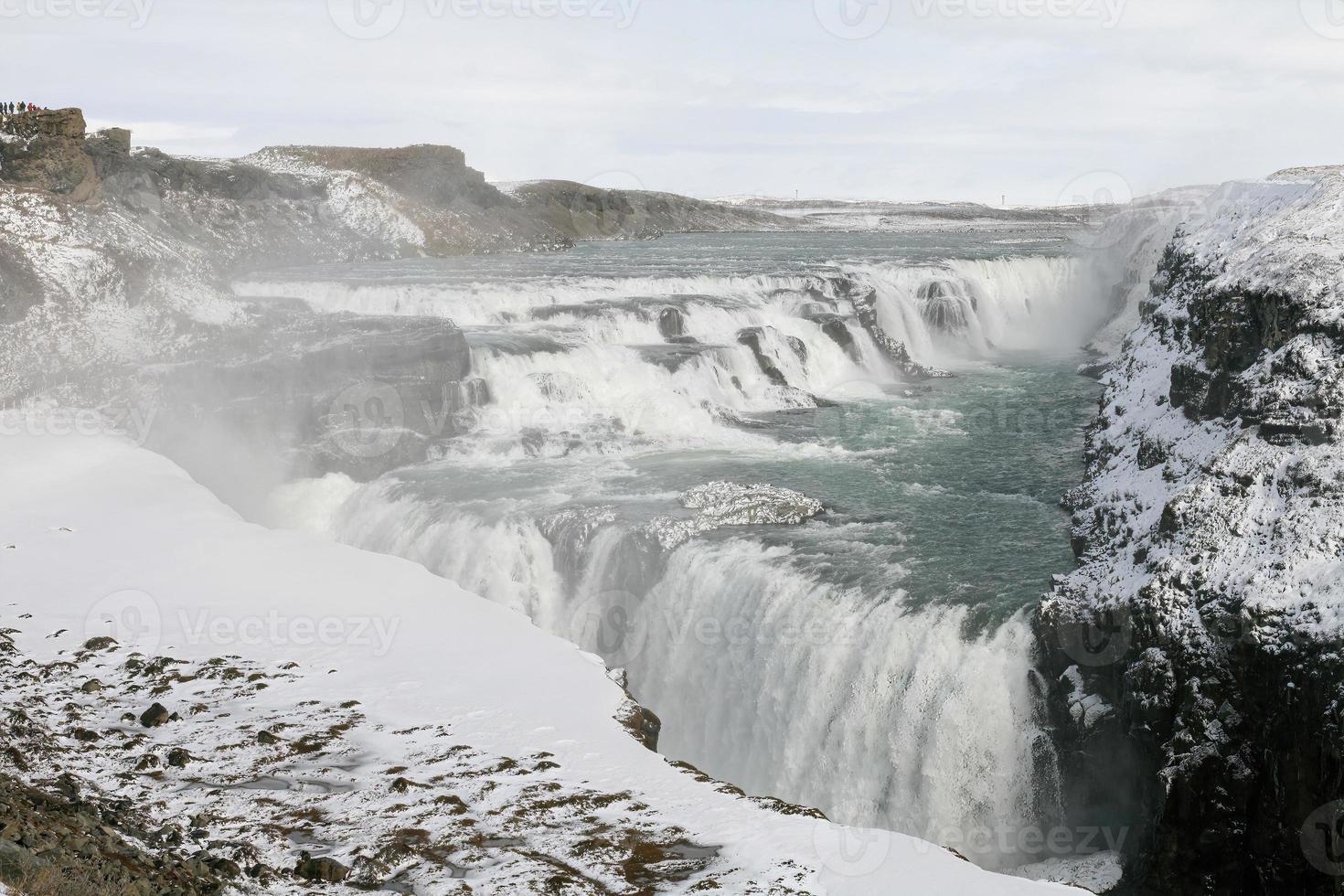 Gullfoss waterfall Iceland Landscape photo