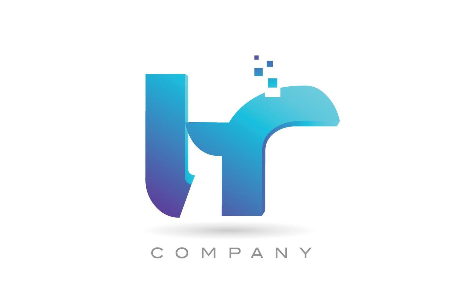 TR alphabet letter logo icon combination design. Creative template for business and company vector