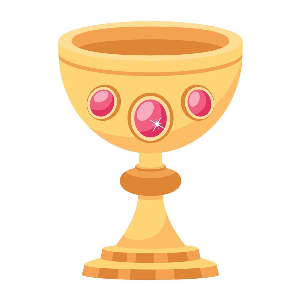 Trendy Chalice Concepts vector
