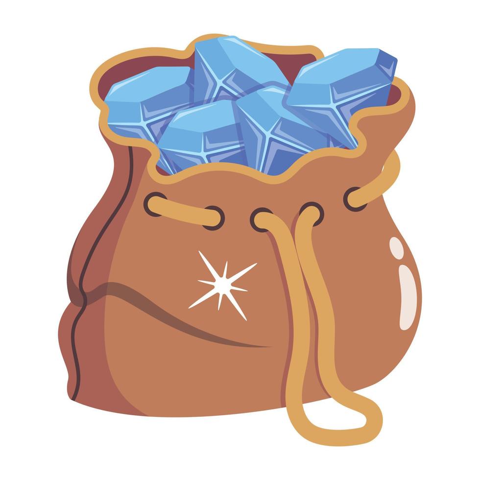 Trendy Diamonds Sack 18790905 Vector Art at Vecteezy