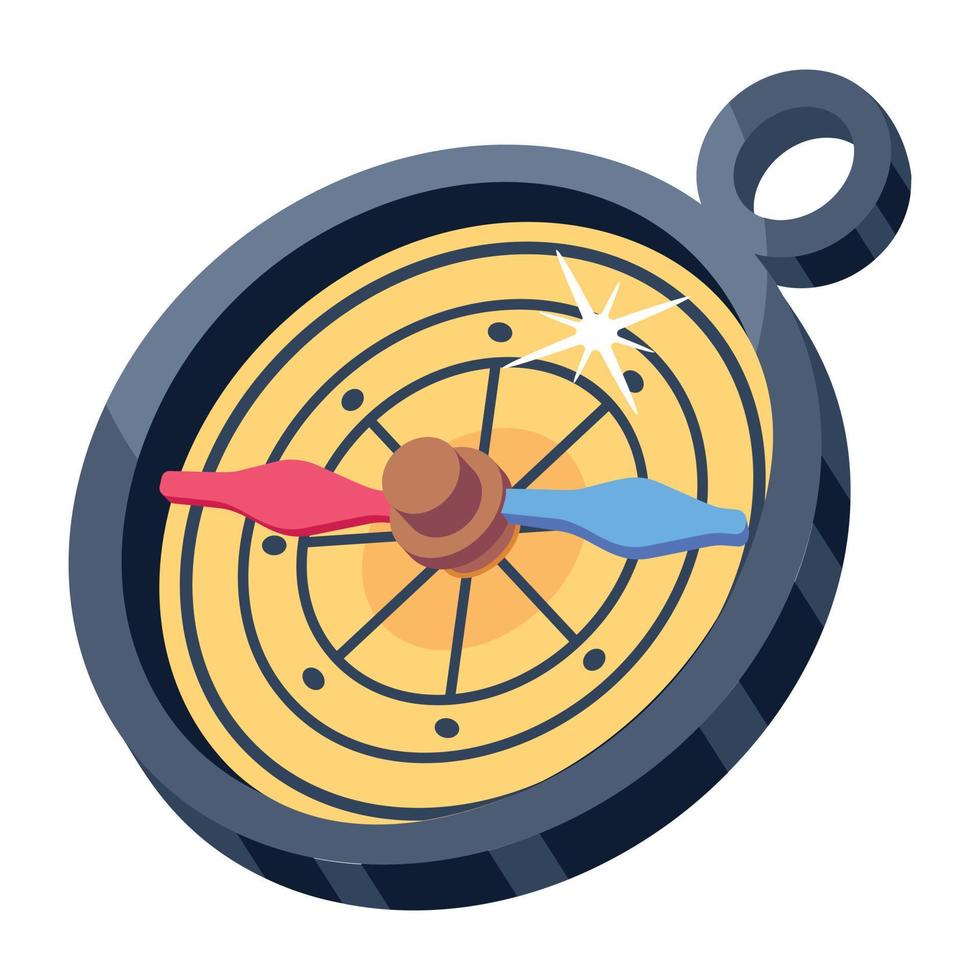 Trendy Compass Concepts vector