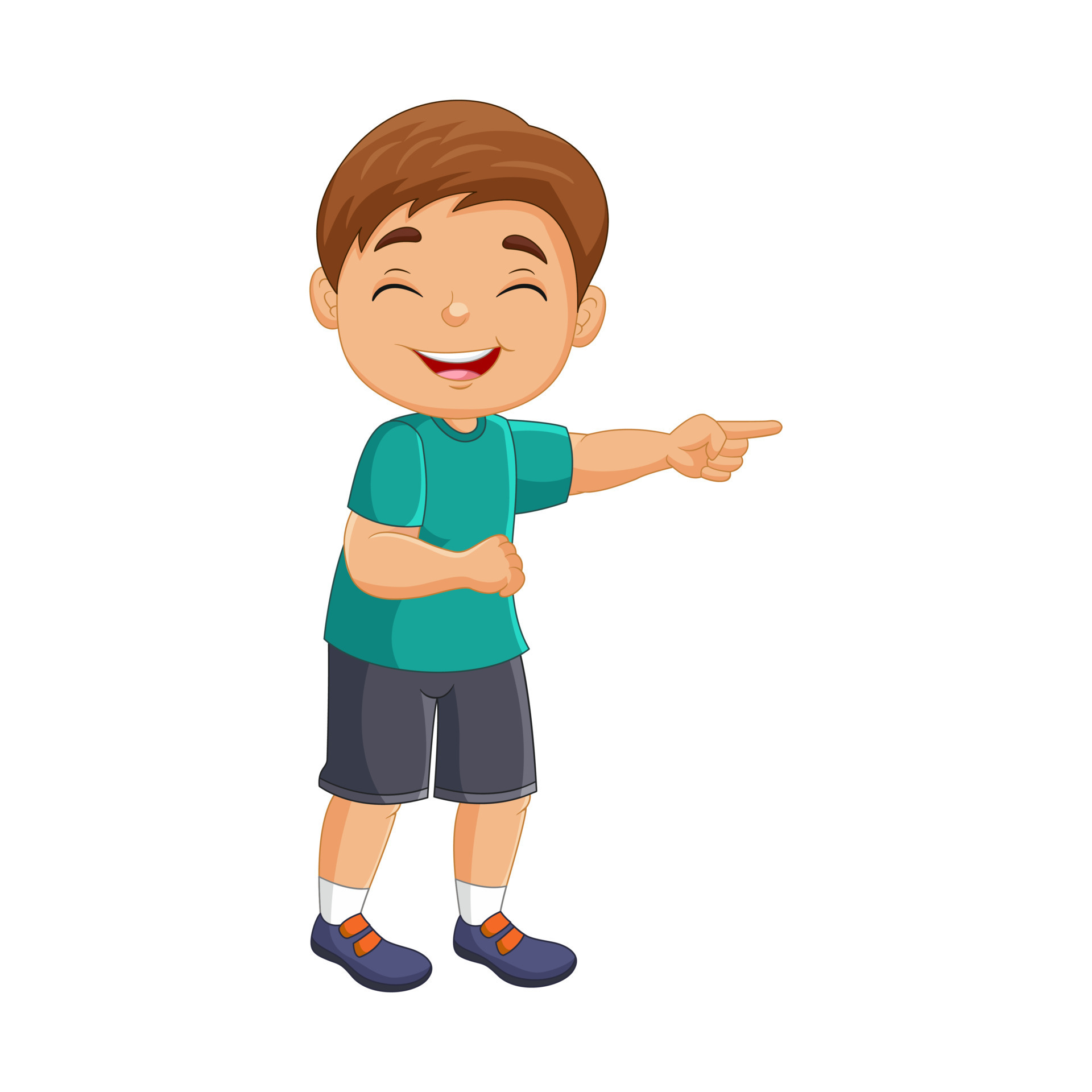 Cute cartoon boy laughing out loudly pointing 18792623 Vector Art at Vecteezy Cute cartoon boy laughing out loudly pointing 18792623 Vector Art at Vecteezy