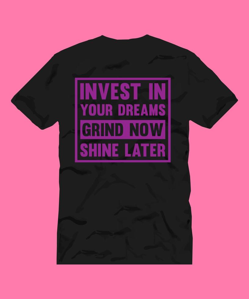 POSITIVE TYPOGRAPHY LETTERING T SHIRT DESIGN vector
