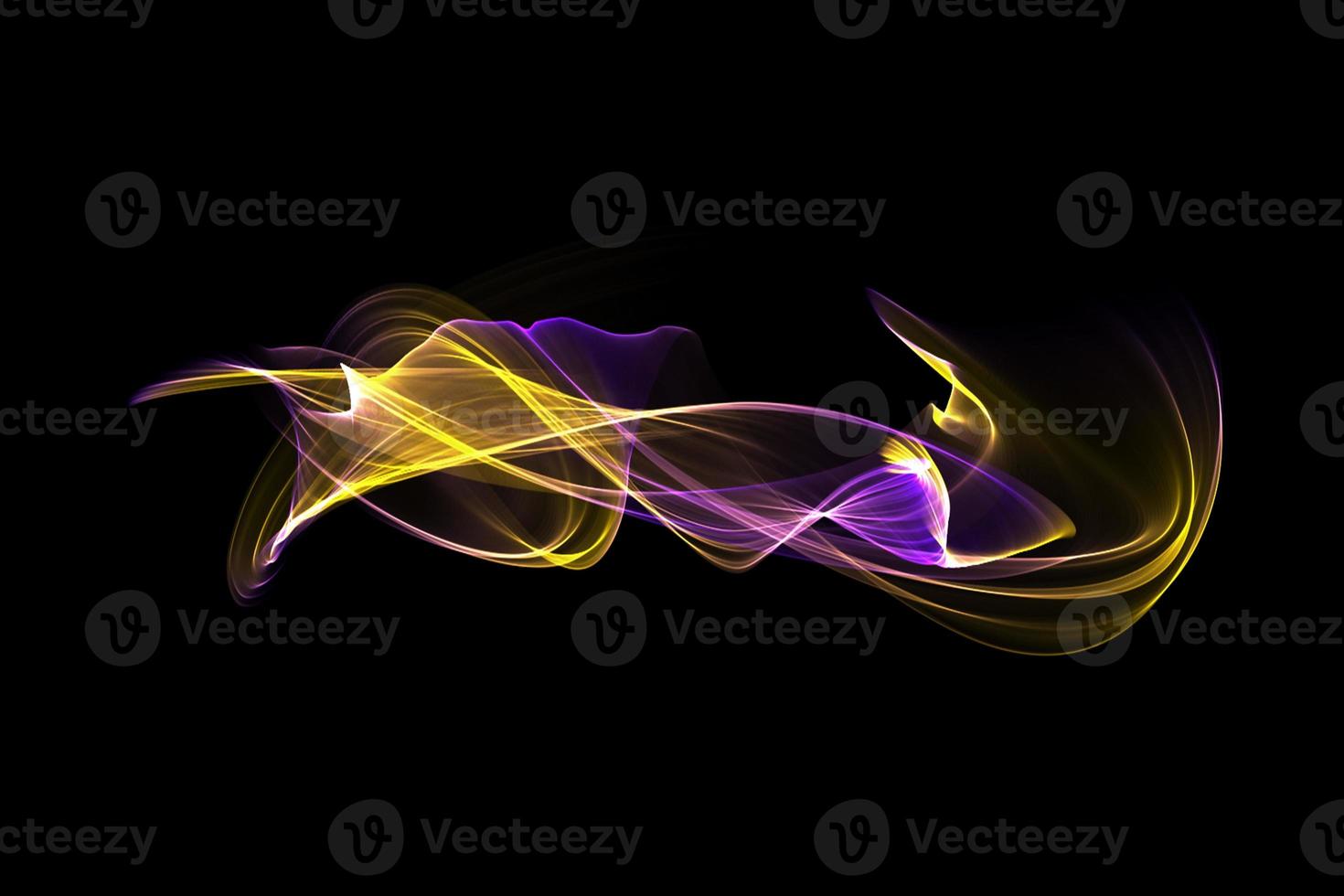 Abstract colorful smoke wave isolated background design element photo
