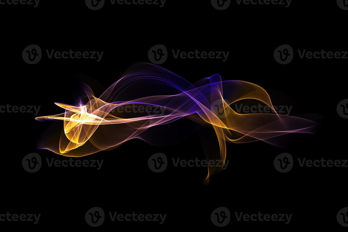 Abstract colorful smoke wave isolated background design element photo