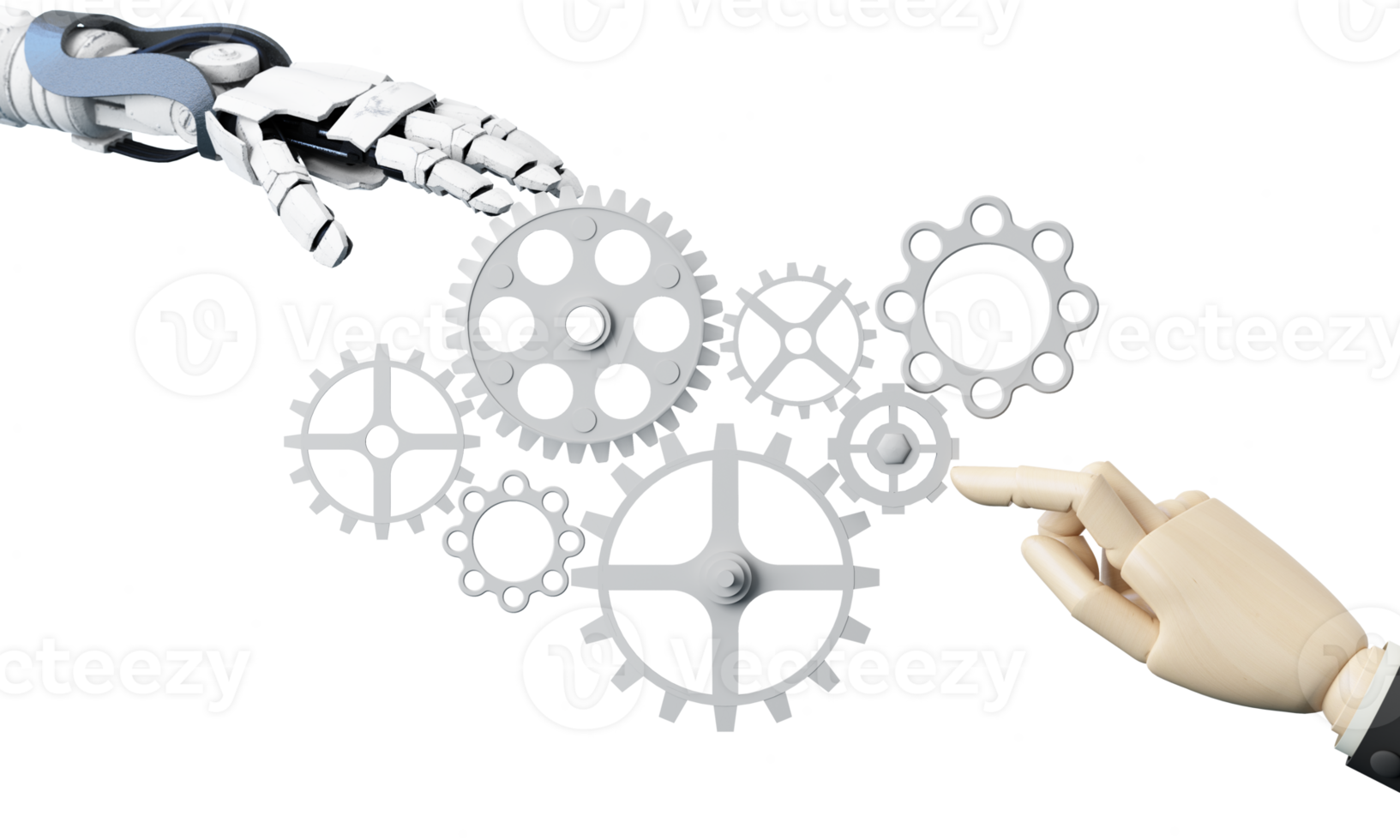 artificiale intelligenza ragnatela striscione. di un' processore patata fritta. il processi di dati in lavorazione. sviluppi nel moderno tecnologie. microcircuiti su neon raggiante sfondo. 3d interpretazione png