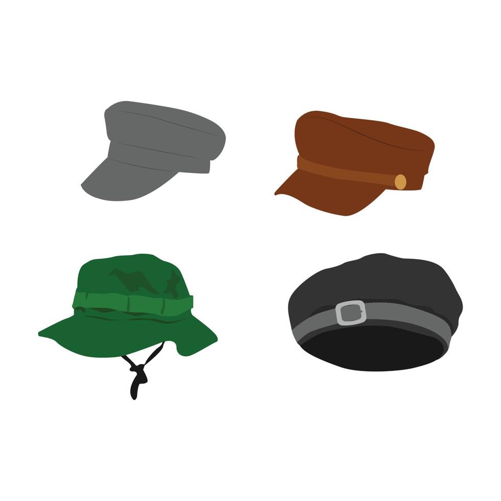 logotipo de sombrero de mujer de moda vector