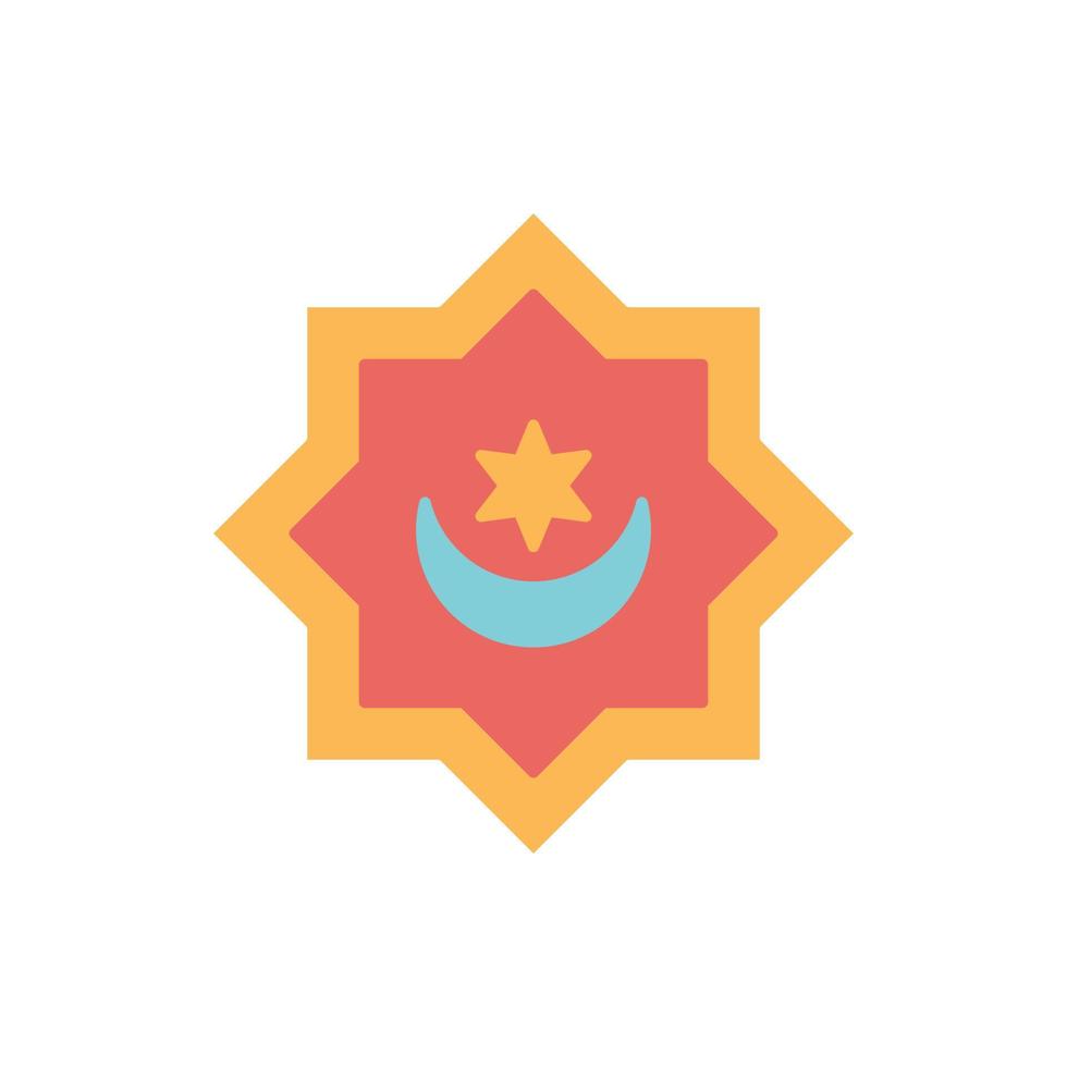 islamic ornament logo concept design vector