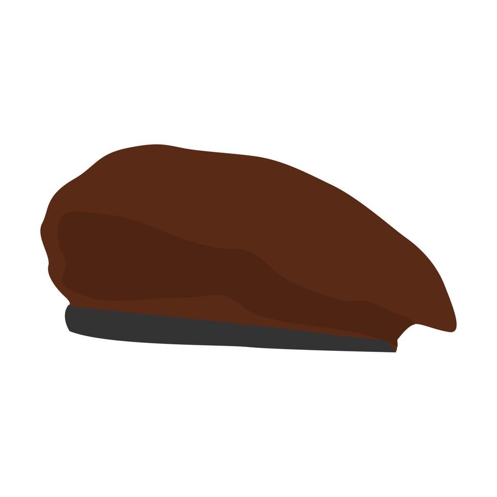 Boy scout beret hat logo vector