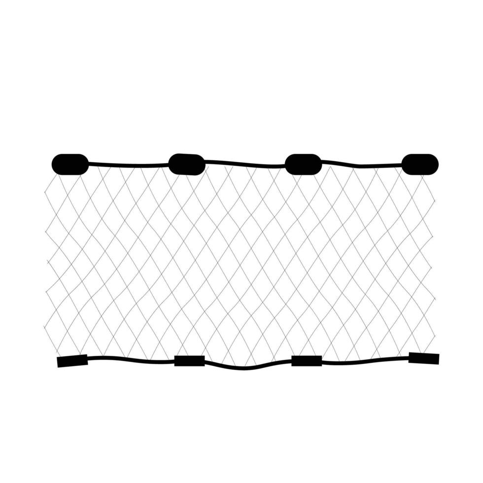 Fish net  icon vector