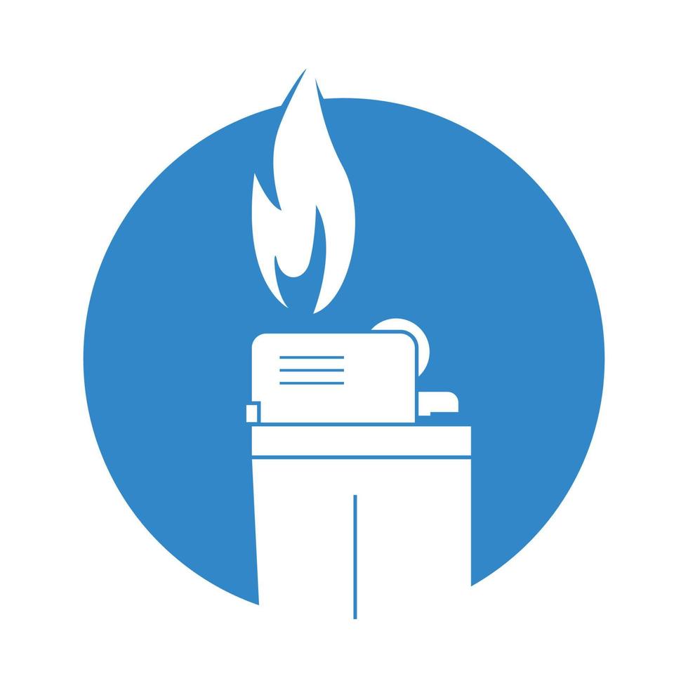 Gas Lighter Icon vector